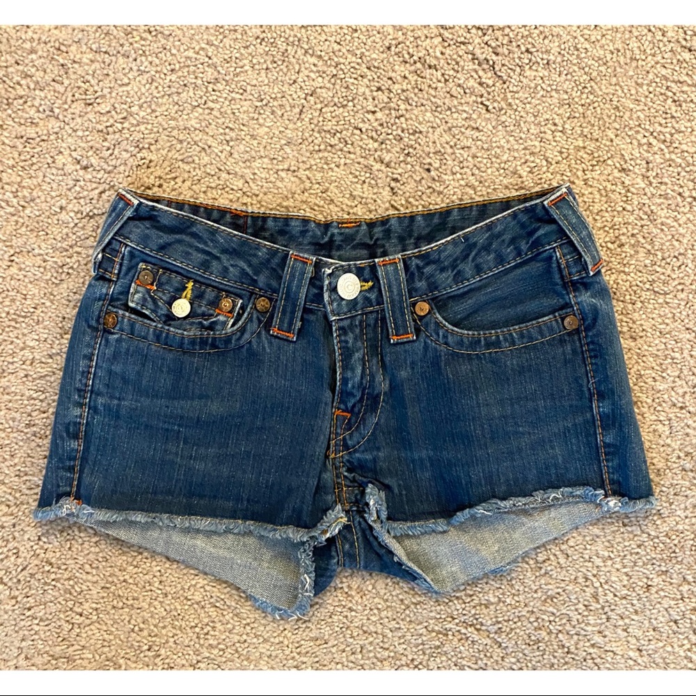 True Religion Daisy Duke Shorts